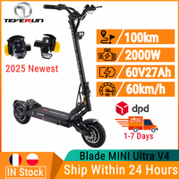 2025 Blade Mini Ultra V4 Electric Scooter 60km/H Max Speed 2000w Power 60V 27Ah 100km Long Range Built-in LED (NFC) Display