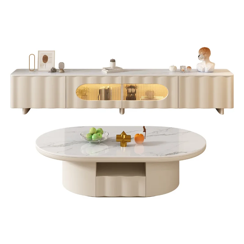 

Cream style, modern, simple, slate, coffee table, combination, floor, home, living room