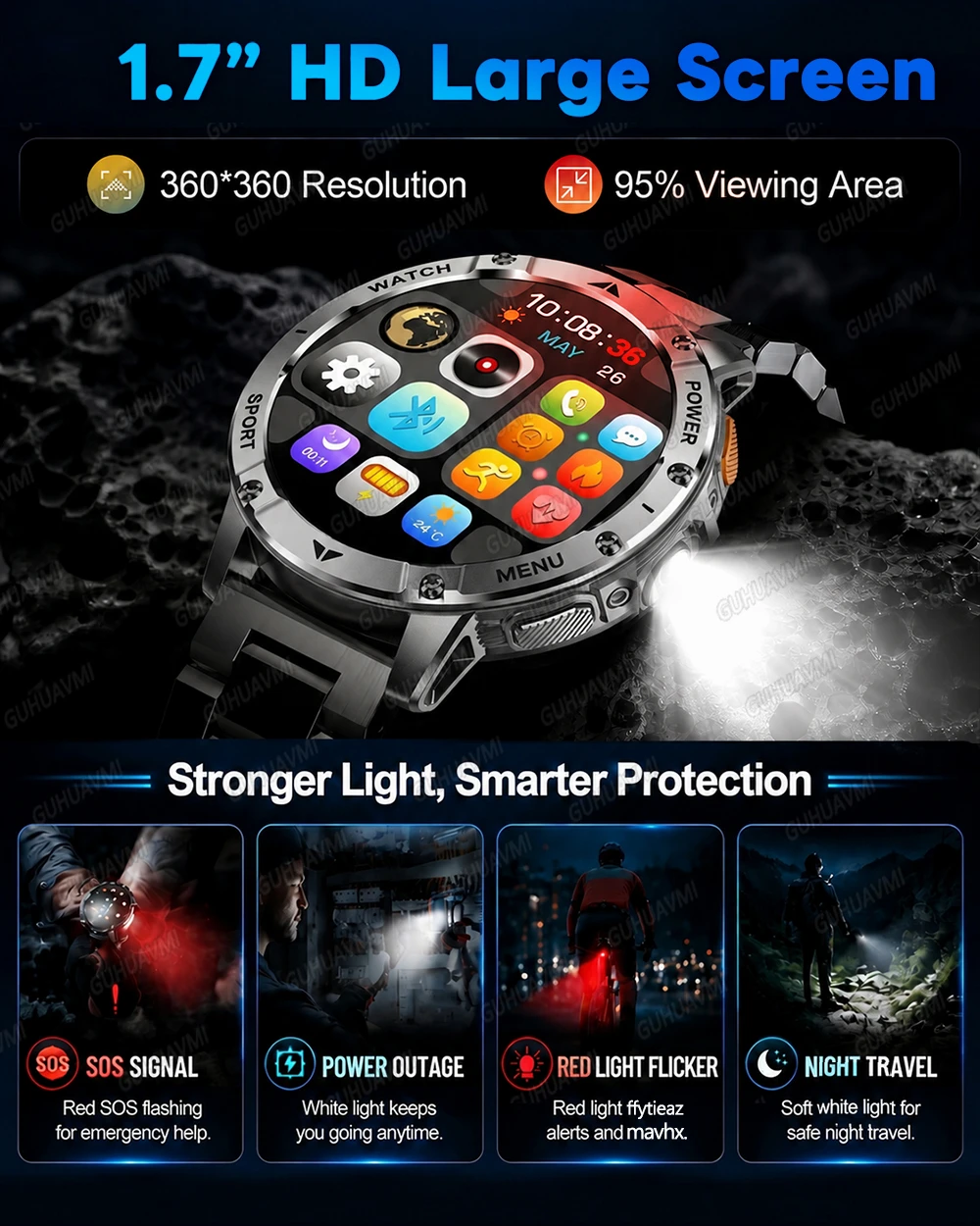 2026 Militärische Smartwatch f – Definition Of Outdoor Sport Bewertung und Preis