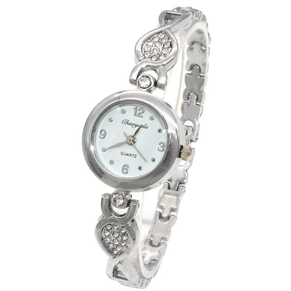 

Golden Small Dial Women's Quartz Watch Elegant Bracelet Style Popular Female Wristwatch