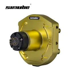 SIMUBE HUB for Fanatec,Gold anodised aluminium monocoque,Ultra sturdy and lightweight space frame design
