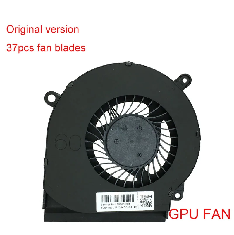 New Laptop CPU Cooling Fan GPU Cooler For HP Omen 4 pro 5 pro 15-DC TPN-Q211 Original version (37pcs )or Upgraded Version(85pcs)