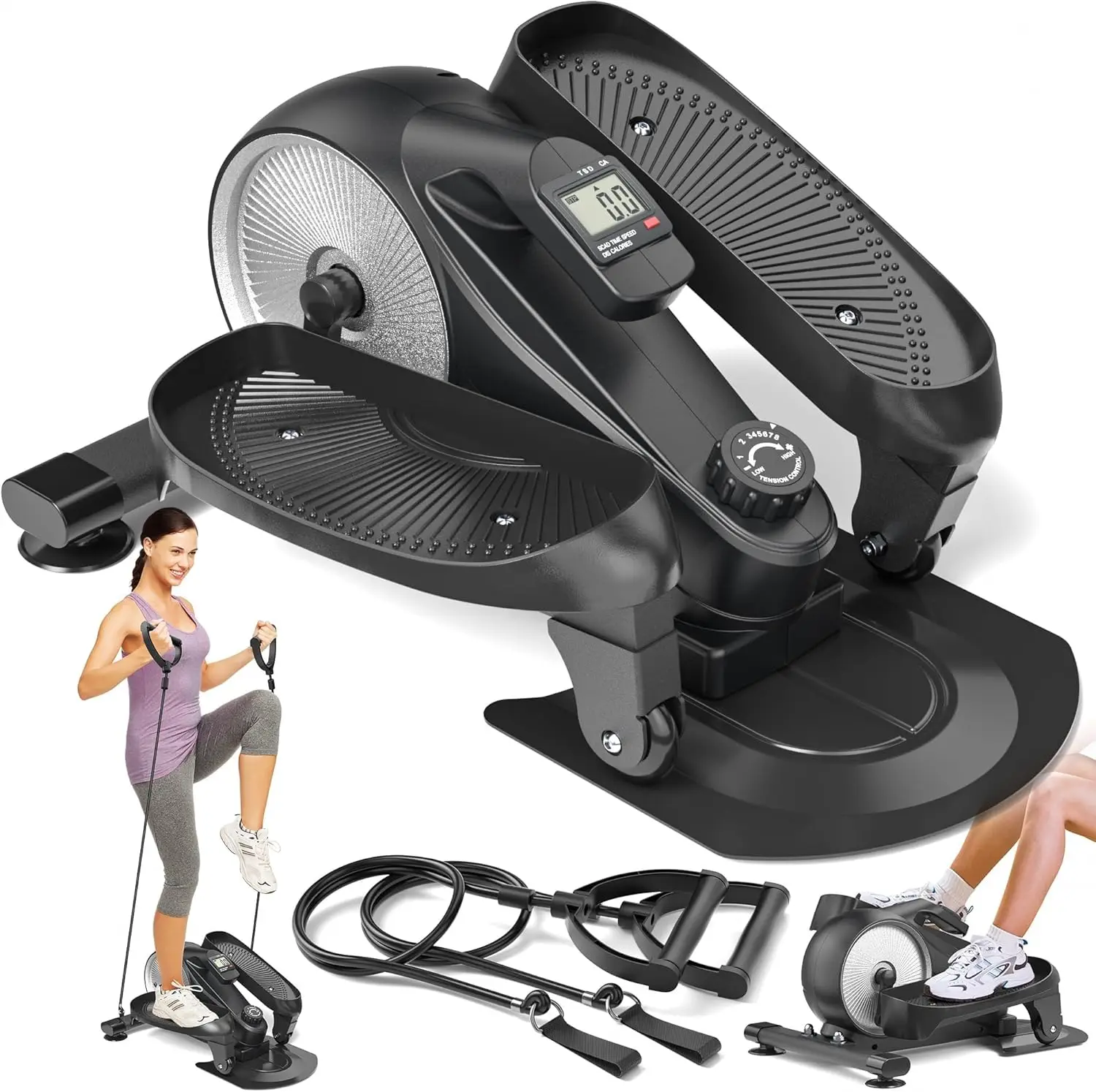 

Under Desk Elliptical Elliptical Machines for Home Use Seated Elliptical Ellipse Leg Exerciser Exerciser for Seniors Portable El