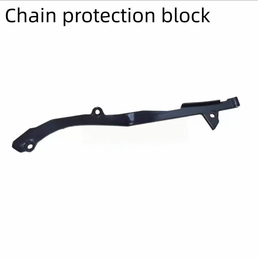 For QJMOTOR SRK921RR Motorcycle Chain Box Decorative Shield Guard Plate Anti-Wear Rubber Block Kit