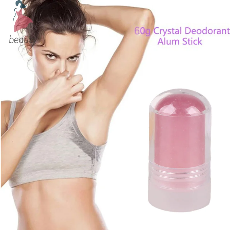 60g Deodorant Alum Stick With Cover Body Underarm Odor Remover Antiperspirant For Men And Women Men Deodorant Stick