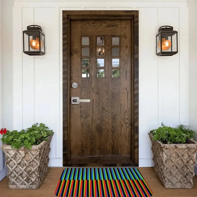 VIKAMA Non-Slip Doormat Venezuela Absorbent for Bathroom Kitchen Bedroom Entrance Home Decor