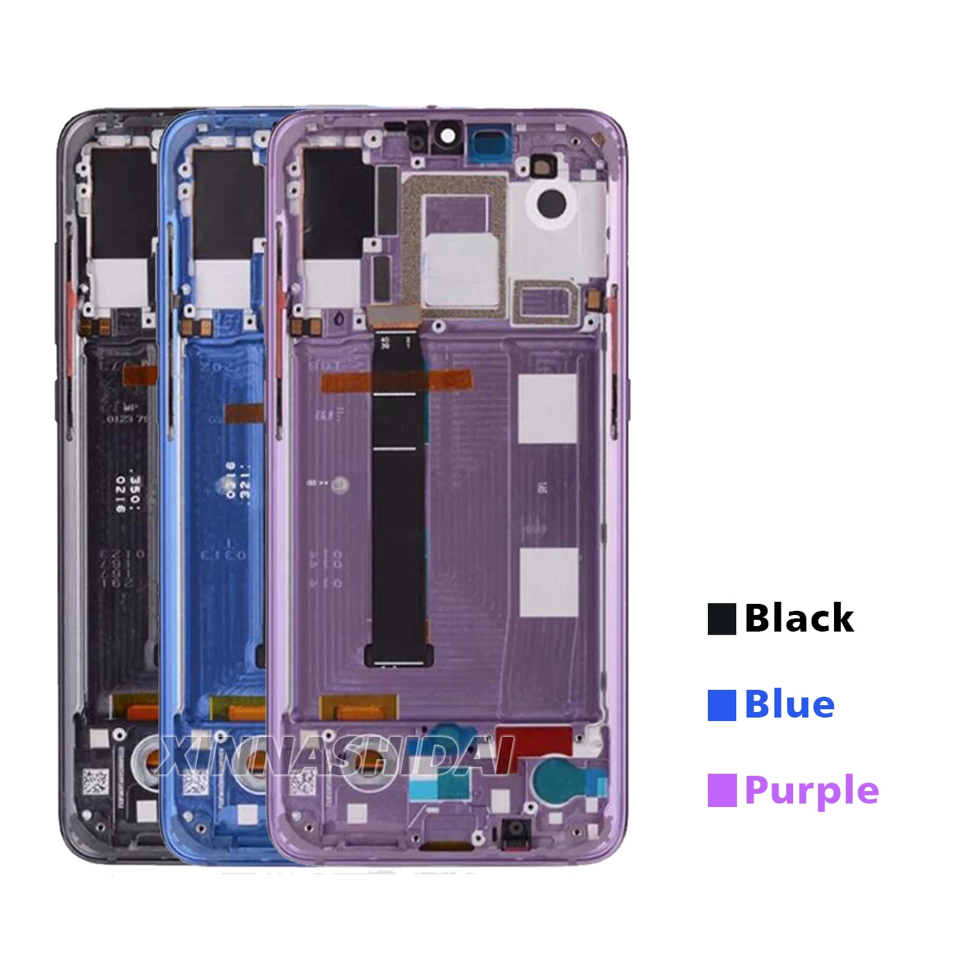 6.39\'\' Super AMOLED LCD For xiaomi Mi 9 LCD Display Touch Screen Digitizer Assembly with frame For xiaomi Mi9 M1902F1G Display