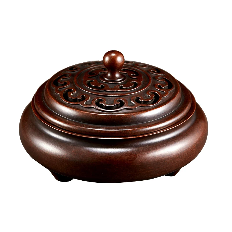 

Copper pure copper incense burner incense purification air sink line incense sandalwood burner