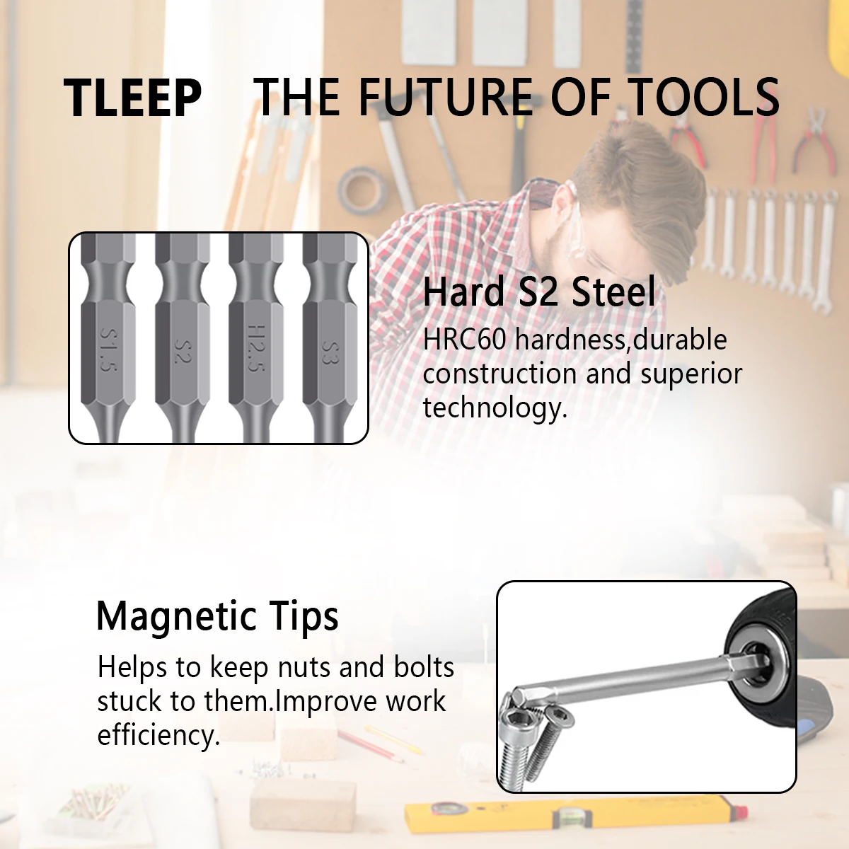 Sechs kant schaft Bohrer Schrauben dreher Bits Elektro werkzeuge metrisch sae Sechs kant Bit Set Magnets pitze Sechs kant schlüssel Schrauben dreher Set 25mm bis 150mm Länge