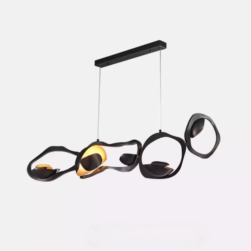 ثريا بار المطاعم، مصباح جو فني نورديك عالي الجودة، ثريا مكتب أمامية مبتكرة على شكل خاص