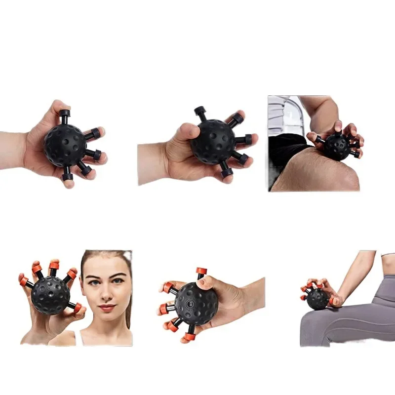 Finger Exerciser Trainer Hand Grip rinforzante regolabile Power Training Hand Balls Gripper Exerciser esercizio di forza della mano