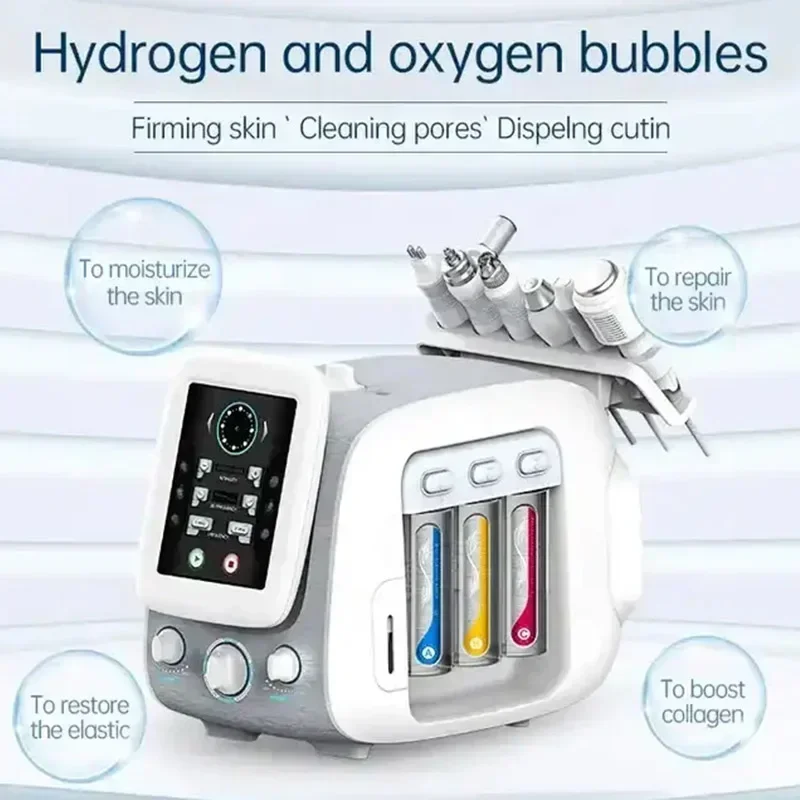 Multifunctional Jet Care Tightening Exfoliating Scrubber Machine   Equipment for Professional Salon Use