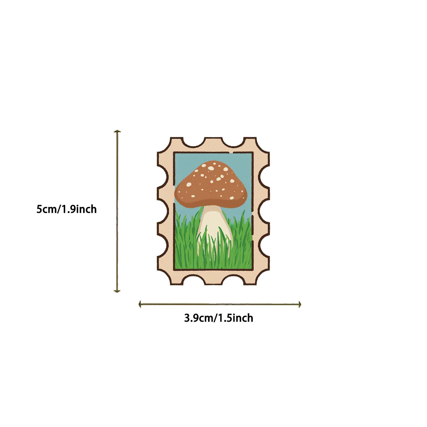 50pcs Flower Stamp Stickers suitablefor Notebook computer Luggage  Refrigerator skate boards phone cases sticker