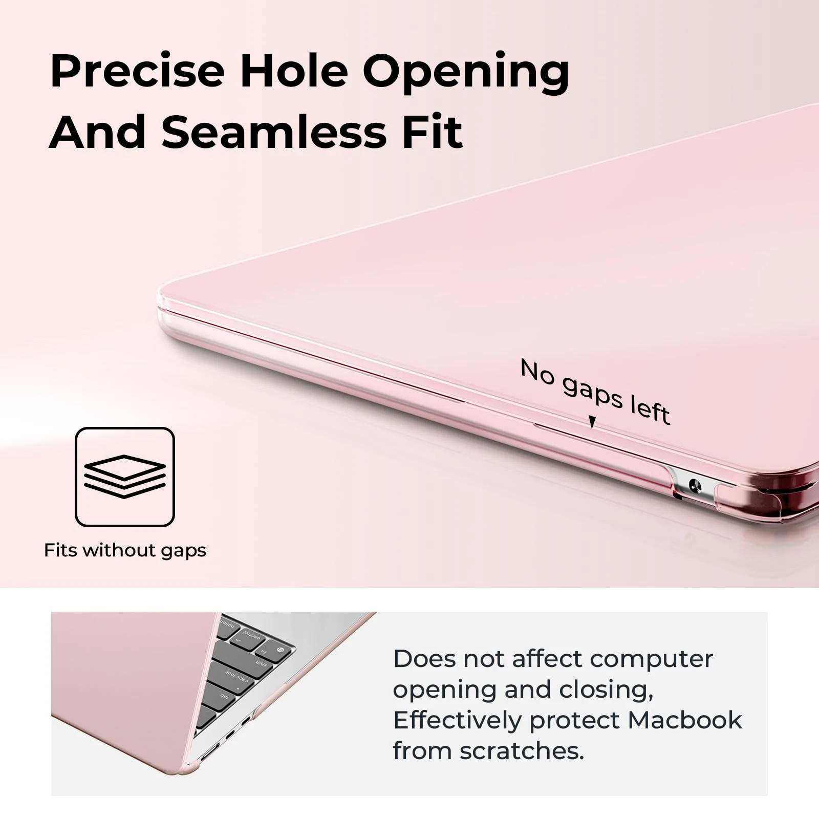 Crystal Case for MacBook Air 13 Air 15M5 M4 M3 M2 13.6 inch15.3 inch Laptop Hard Plastic Shell Case