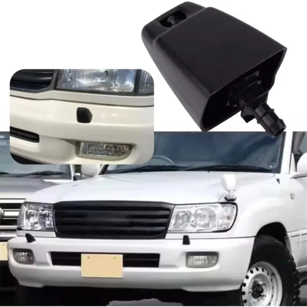 2x Headlamp Washer Nozzle For Car Headlight Cleaner Sprayer Replacement Parts 85044-60060 For Toyota Land Cruiser 100 1998-2007