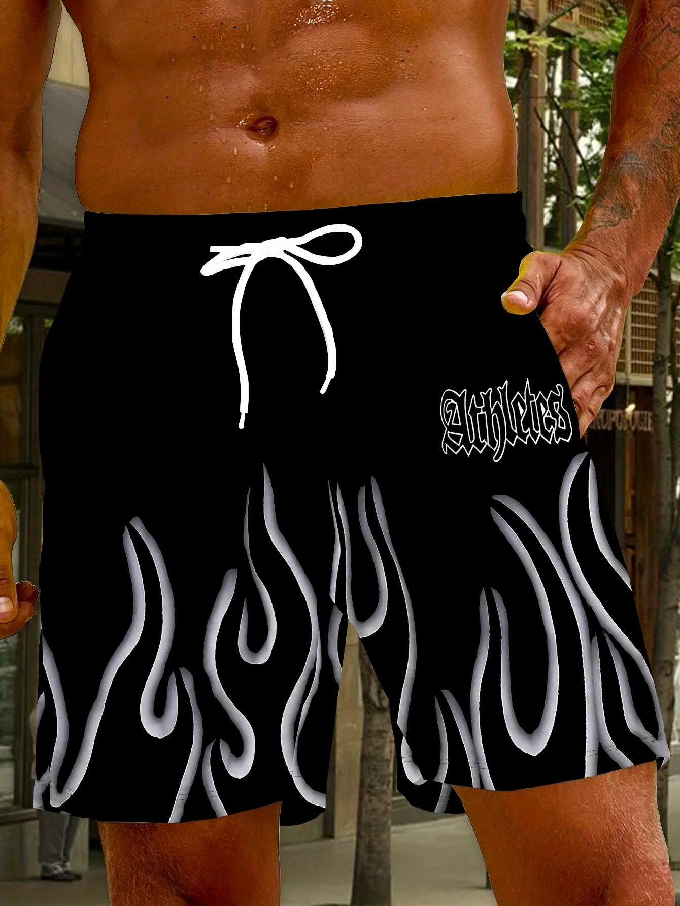 2025 Sprzedaż szybkoschnących spodenek Wygodne, oddychające spodenki sportowe do treningu Luźne, codzienne spodenki plażowe Spodenki na wakacje w Hawajach