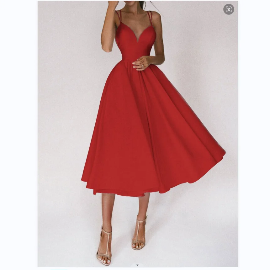 GZRM-042#Evening Dress 2024 Spring/Summer New European and American Women\'s Multi color Strap Sexy Grand Display Dress Wholesale