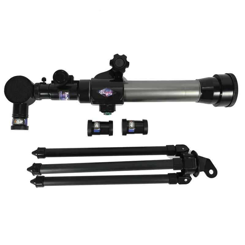 B24B 2X Outdoor Monocular Astronomical Telescope With Tripod Portable Children