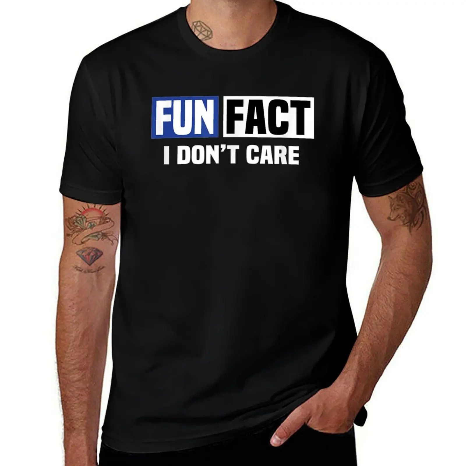 

Fun Fact I don’t care Saying Fun Fact I don’t care Design T-Shirt custom shirt mens t shirts top quality