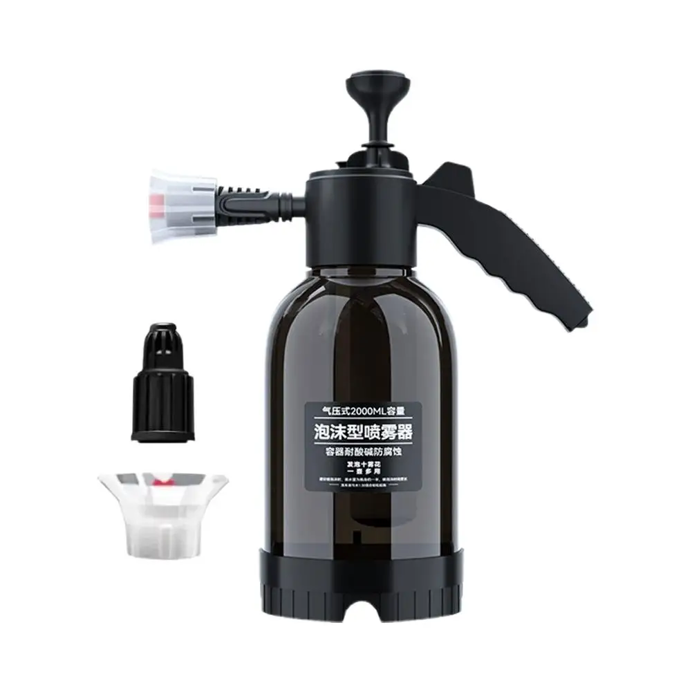 Handgehaltener Schaumsprüher für Autos, Hochdruck-Handpumpe mit Druckentlastungsventil, 2L Autowasch-Sprühflasche, Fensterreinigungswerkzeuge – Detail 14