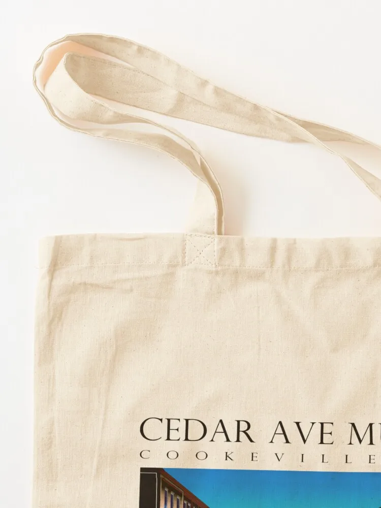 Cedar Ave Mural Cookeville, TN Tote Bag Fabric bag Lady bags custom canvas bag bags woman 2025