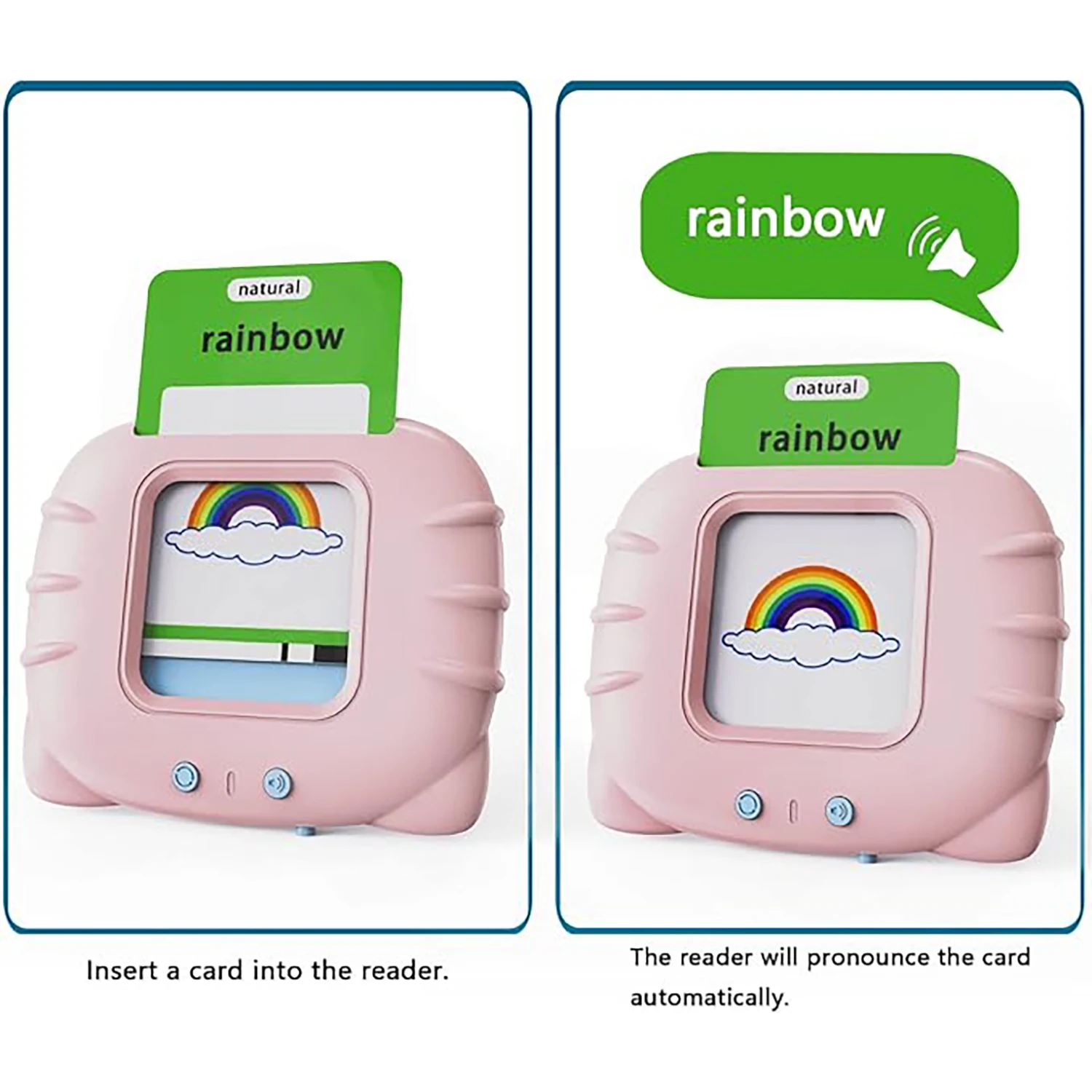 آلة تعلم لعبة ألغاز الأطفال، آلة إدخال بطاقة الصوت التنويرية، آلة بطاقة التعليم المبكر #3