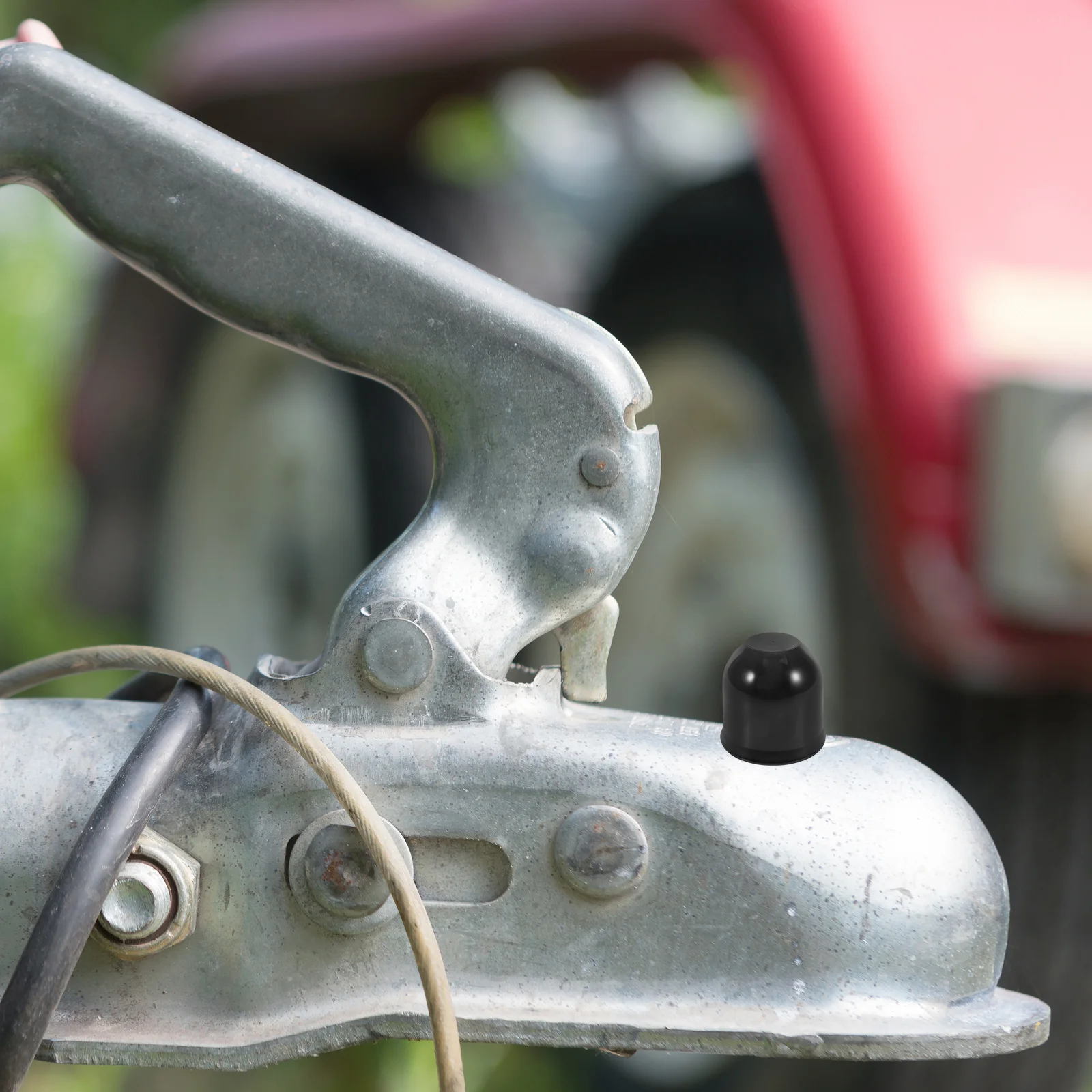 

Trailer Ball Cover Plastic Heavy Duty Tow Hitch Cap for Rv Truck Caravan Boat All Weather Protection Trailer Ball Cover