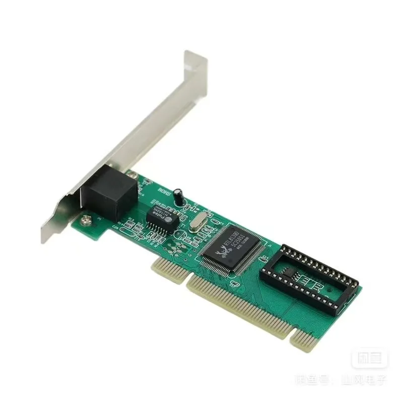 Single Port Fast Ethernet Realtek Chip PCI Lan Controller Card RTL8139D PCI Network Adapter with RJ45 NIC
