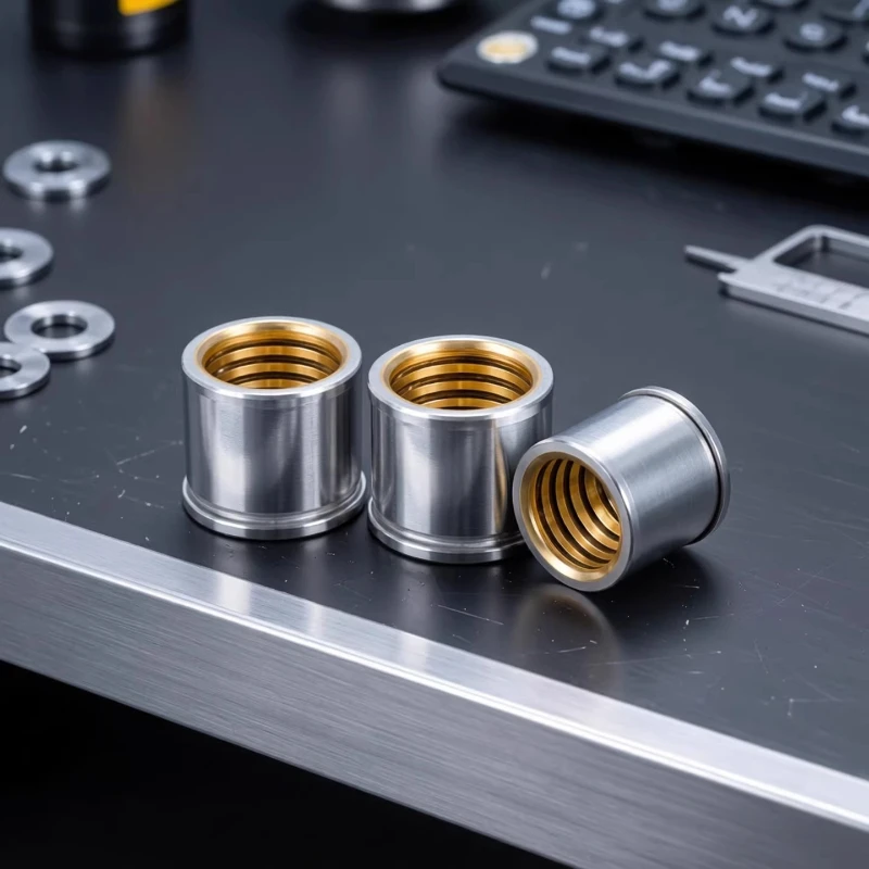 

Shoulder discharge plate Copper alloy graphite inlaid self-lubricating guide sleeve SGFZ/SGCZ/SGBZ/SGHZ/SGBF