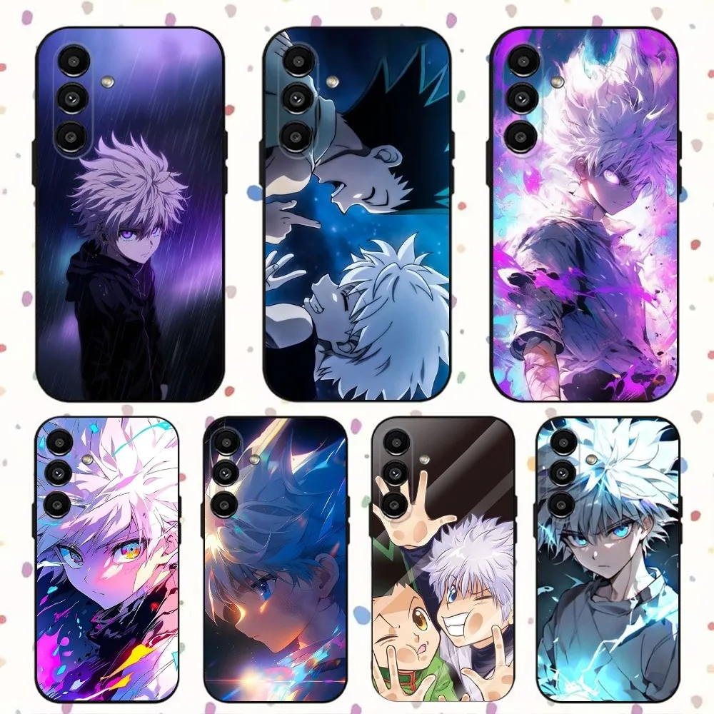 

Anime H-Hunter K-Killua Phone Case For Samsung S24,S21,S22,S23,S30,Ultra,S20,Plus,Fe,Lite,Note,10,9,5G Black Soft Cover