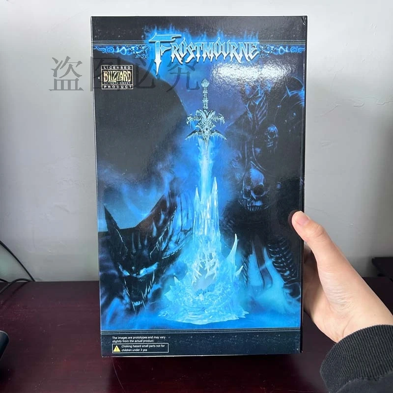 World of Warcraft Figure WOW Frostmourne Sword with LED Lightin Weapon Game Anime Figure Weapon Starz PVC Toys Birthday Gifts