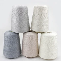 500g cone Cashmere Wool Yarn Crochet Lace Weight Colored Great for Baby Garments Scarves