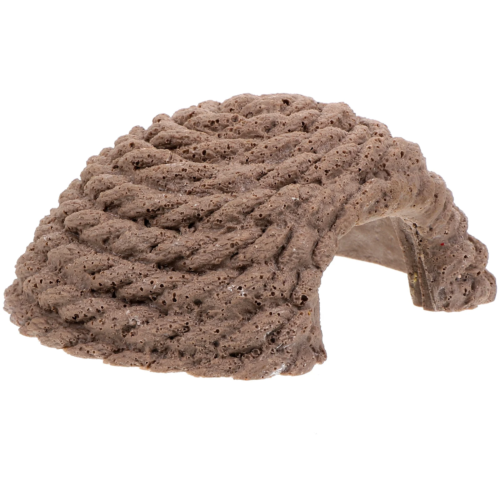 

Resin Reptile Hiding Cave Shelter for Terrarium Pets Climb Play Basking Hideout Indoor Crawling Animals Comfortable Safe