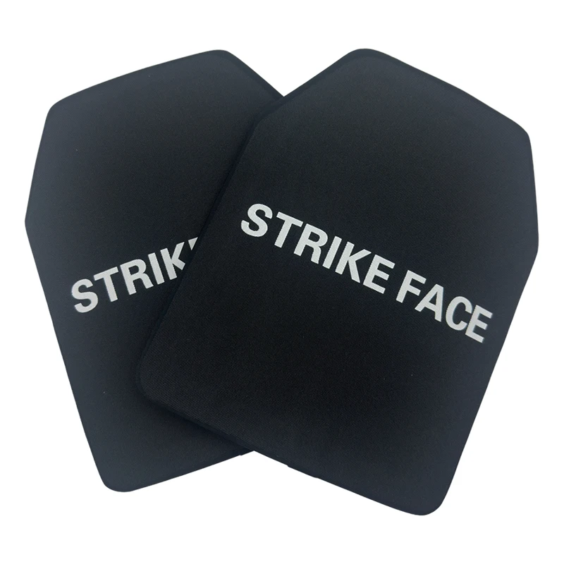 Plaque pare-balles PE Pure 10x12 pouces, armure d'insertion tactique de classe NIJ III pour sac à dos, Protection tactique du corps du pont