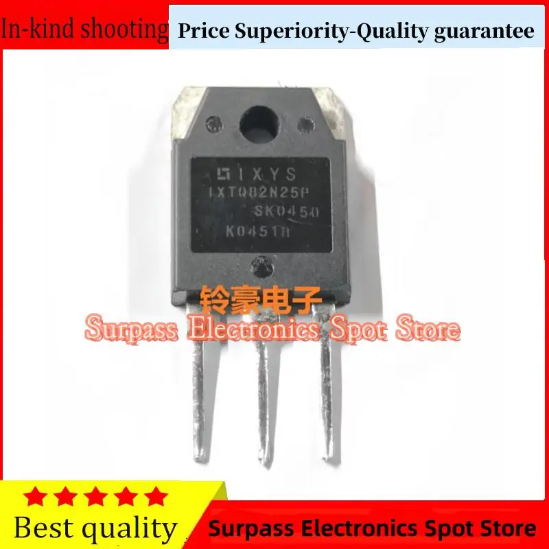 

10PCS-100PCS IXTQ82N25P MOS TO-3P 250V 82A Price Superiority-Quality guarantee