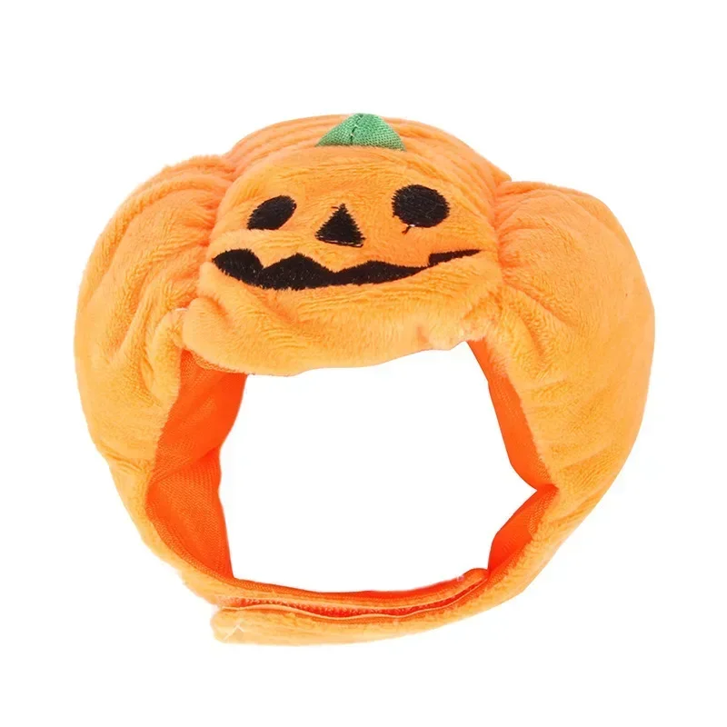 Halloween Pet Cat Dog Pumpkin Hat Halloween Ghost Day forniture Decorative cani di piccola taglia media e grande Teddy Fadou copricapo