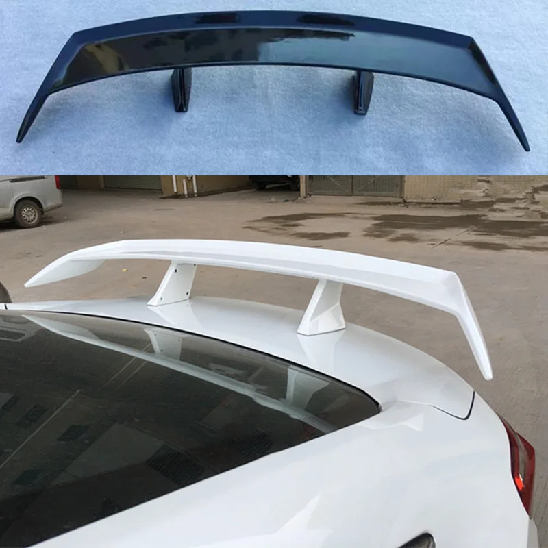 

Спойлер для Hyundai Elantra 2017 2018 2019 2020 высококачественный спойлер из АБС-пластика стиль GT глянцевый черный задний спойлер