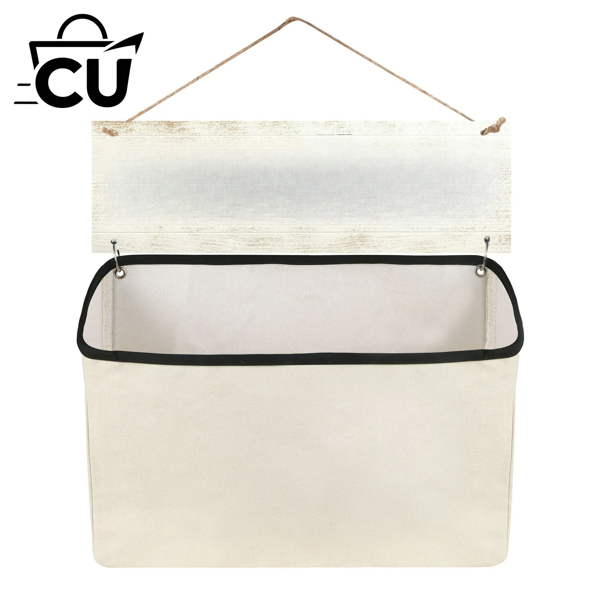 Suitable for laundry room smelly socks, separate socks, multi-functional creative storage hanging bags, canvas hanging bags