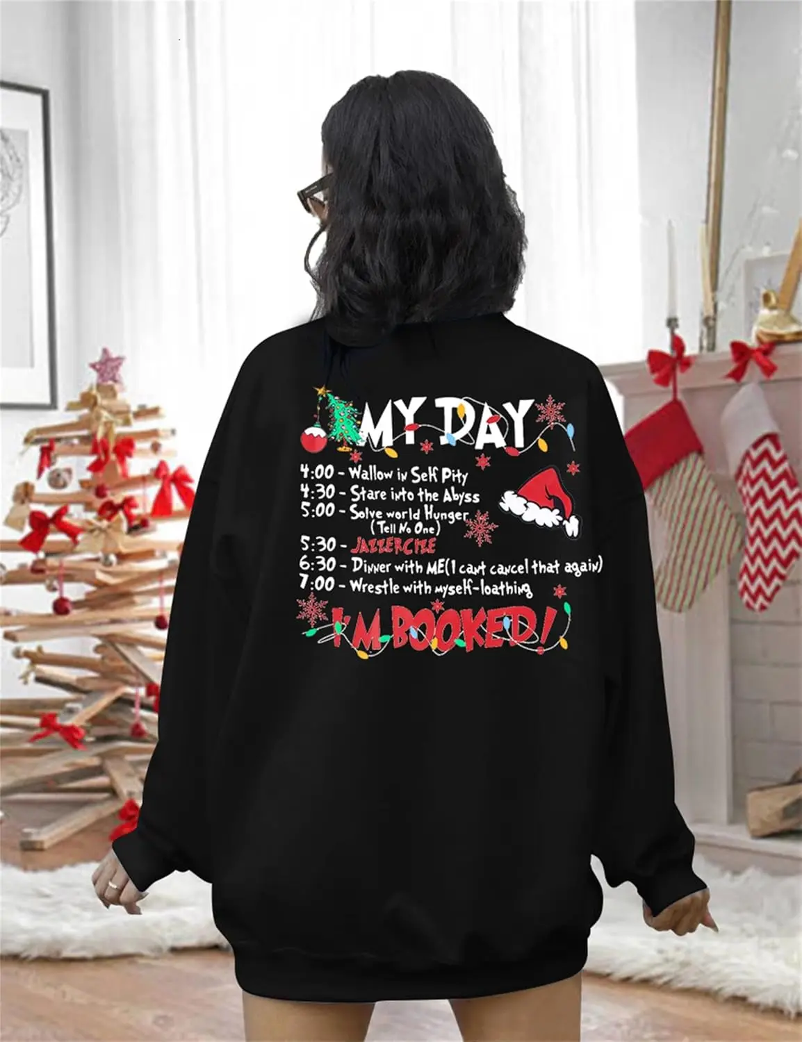 Merry Christmas Sweatshirt Casual Fashion Comfortable Long Sleeve Design Autumn and Winter Hoody Thermal Hoodie Tracksuit Hoody