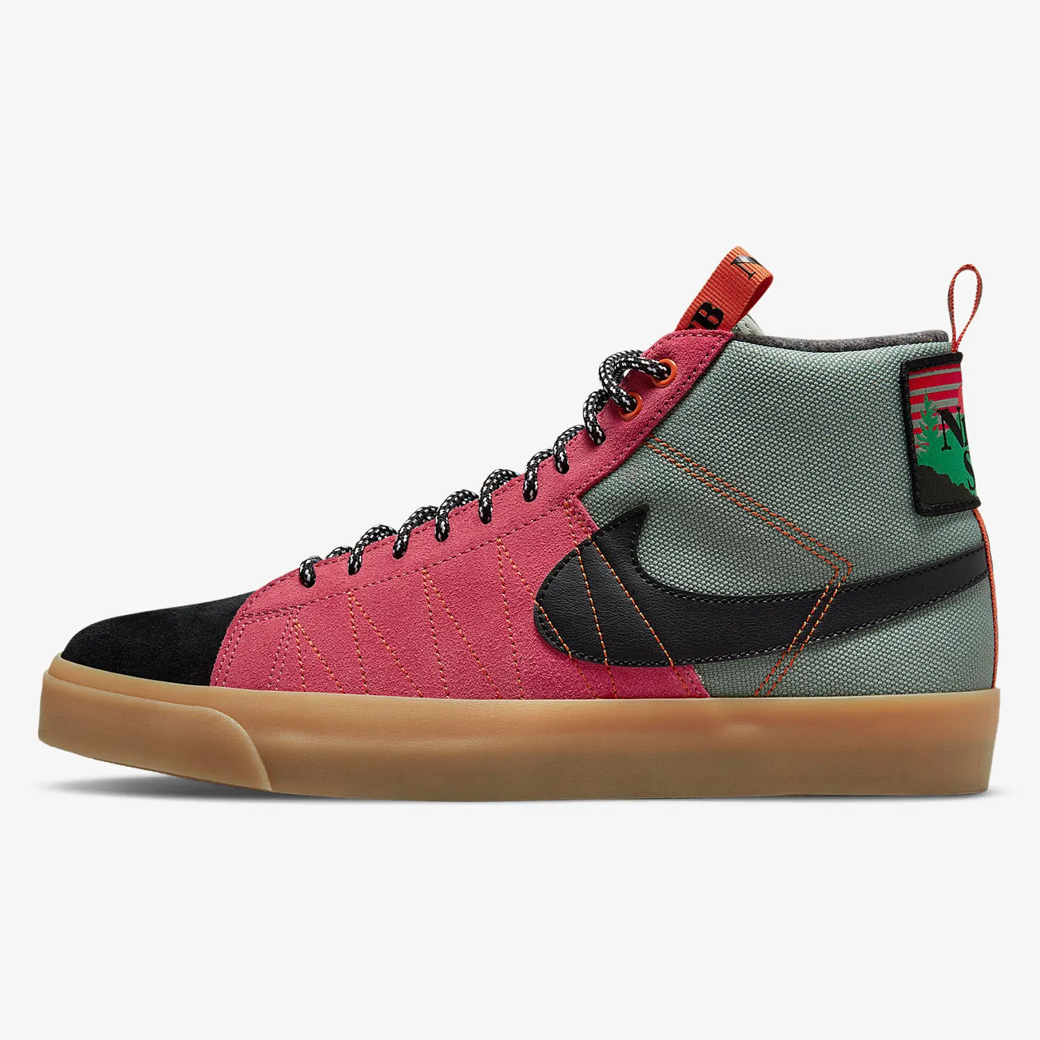 

Высокие кроссовки унисекс для скейтбординга Nike SB Blazer Zoom DC8903-301