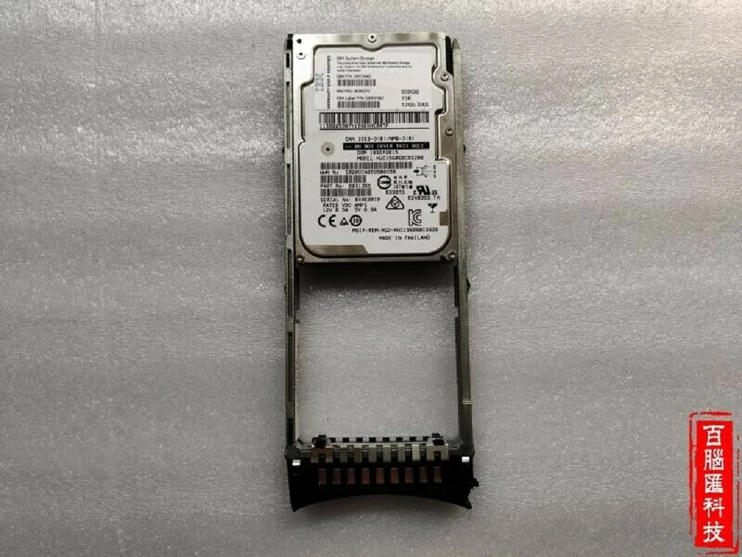 

FOR IBM 00AK373 00NC647 600GB 15K SAS 2.5" 12GB/S V5000 HDD HARD DRIVE