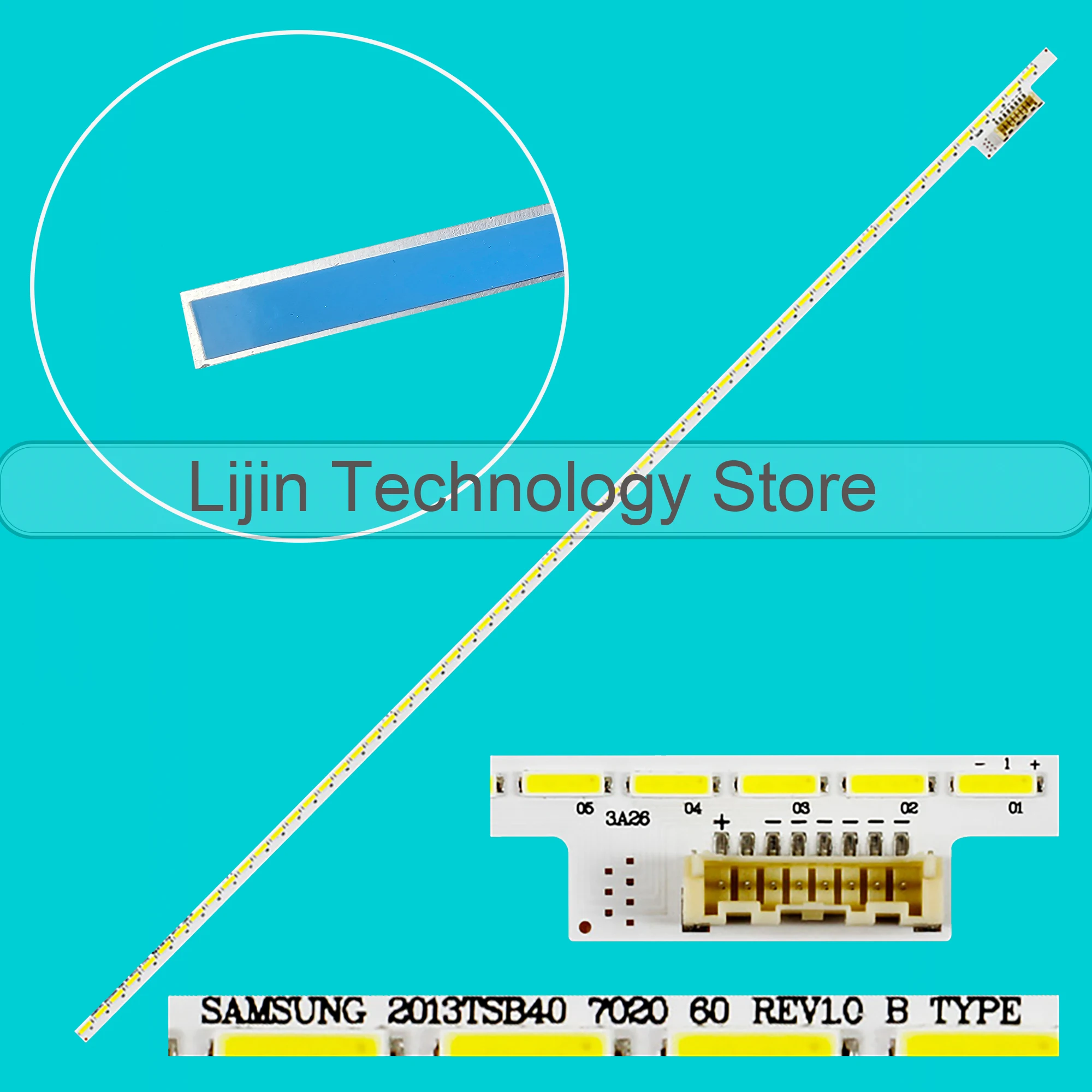 LED Strip For 40L7356RK 40L5333D 40L6353DB 40L6353RK 40L6363D 40L7335D 40L7363RK 2013TSB40 7020 60 A B-TYPE 98.40S04.1SE