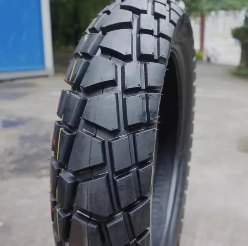 Off road motorcycle tires, front 80/100-19, rear 120/90-16, turtle back large pattern tires, inner and outer tires