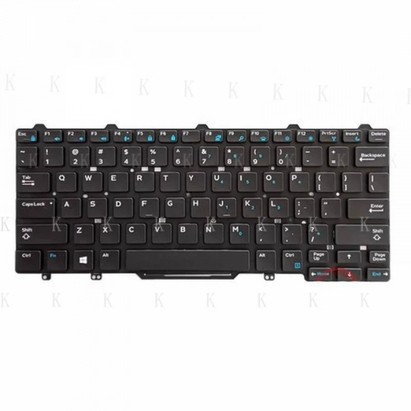 

Клавиатура США с подсветкой для клавиатуры ноутбука Dell Latitude E3340 E5450 E7450 P72G