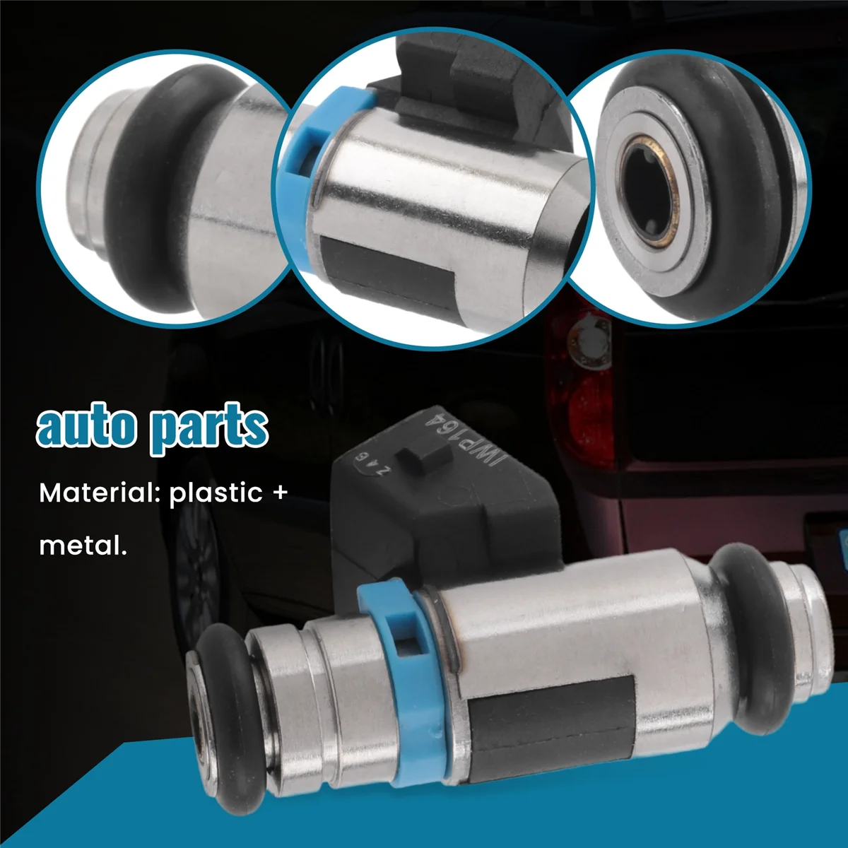 

# 91S автомобильные детали и аксессуары, новая топливная форсунка для FIAT PALIO SIENA STILO 1.6L IWP164 805001843601, пластик + металл