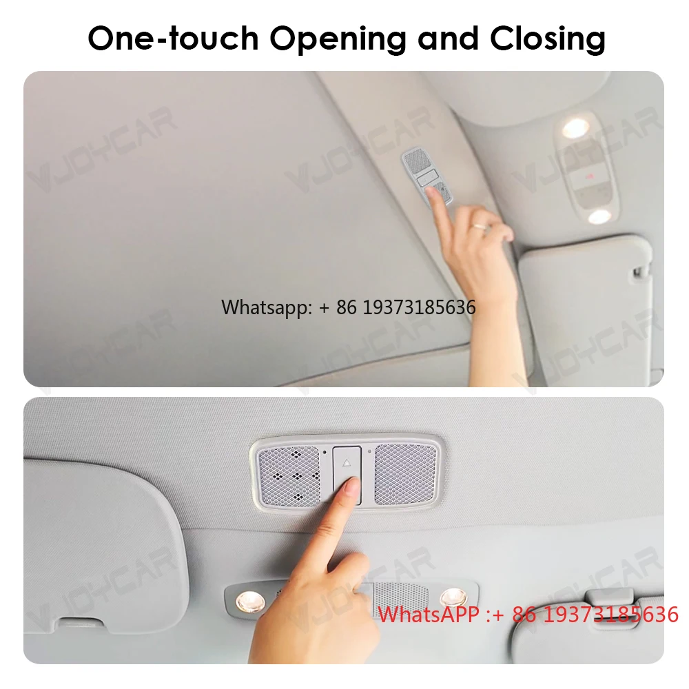 Electric Powered Sunshade for Tesla New Model Y Juniper Retractable Sun Roof Shade Car Interior Parts Physical Cooling Sunroof