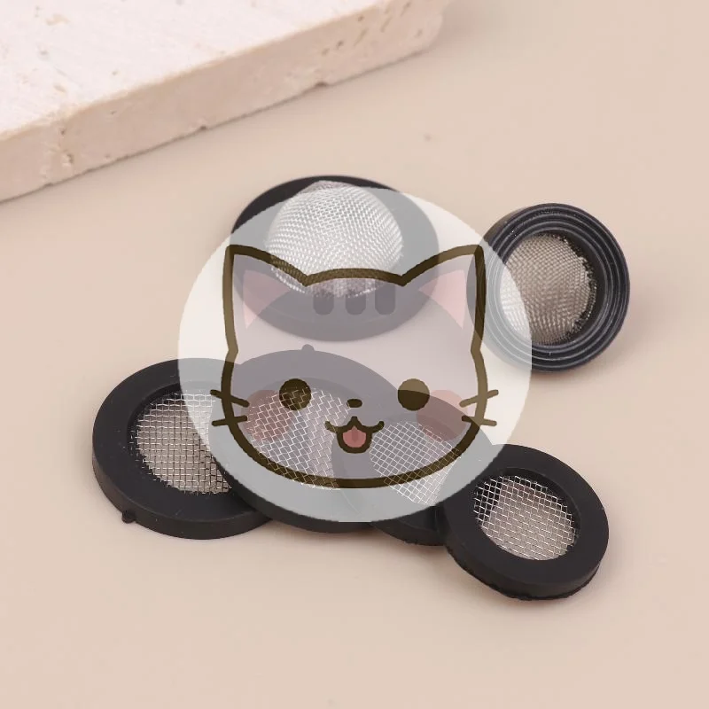 

10pcs O-Ring Seal Hose Gasket Rubber Faucets Filter Pads Shower Hose Filter High Temperature Resistant Faucet Strainer Tools