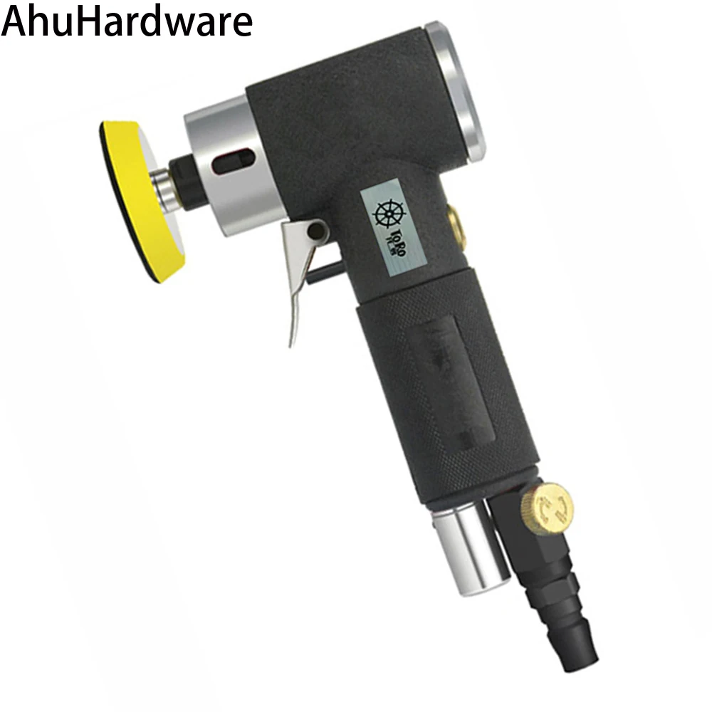 

AhuHardware Random Orbit Air Sander Mini Pneumatic Grinding Machine for Car Polishing High Speed Air Powered Sanding Polisher