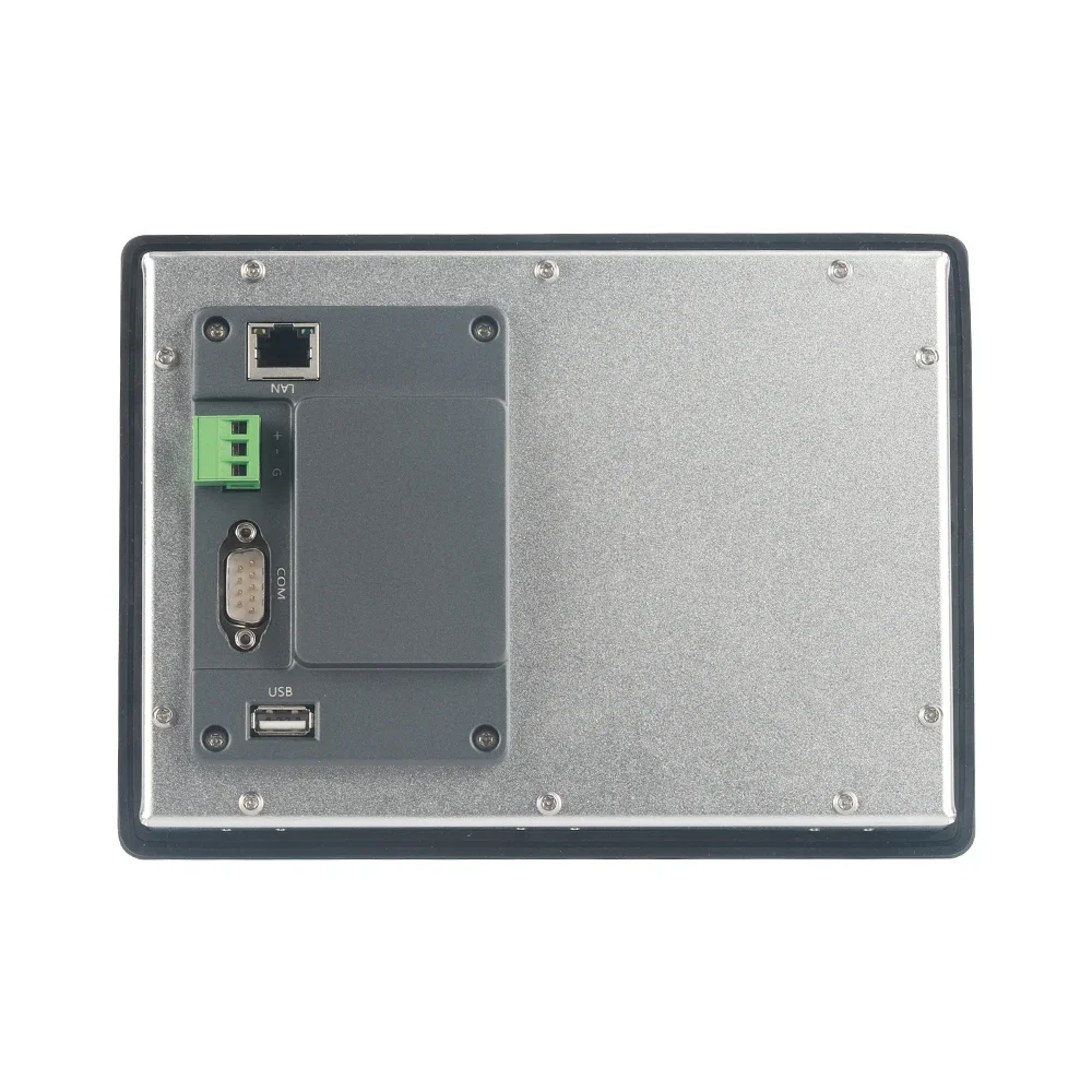 AMSAMOTION 7'' 10 Inch HMI Touch Capacitive Screen 1024*600 Ethernet Human Machine Interface Panel Monitor Industrial Metal Case