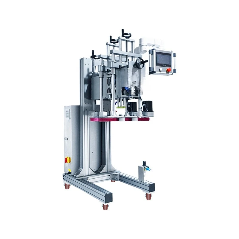 High-speed capping machine, capping machine, automatic four-wheel capping machine
